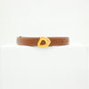 Forma belt - Brown/gold