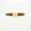 Refined belt - Brown/gold