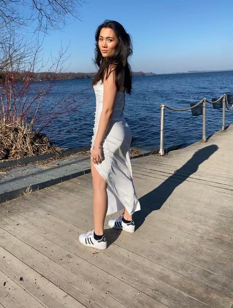 Lelo Satin Dress - White