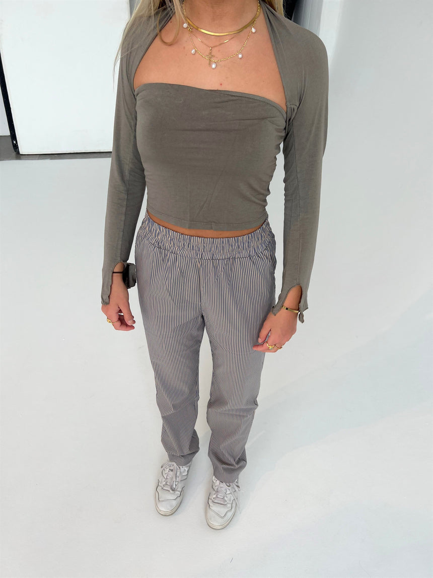 Day/night top - light brown