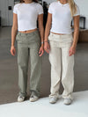 Statement pants - Khaki