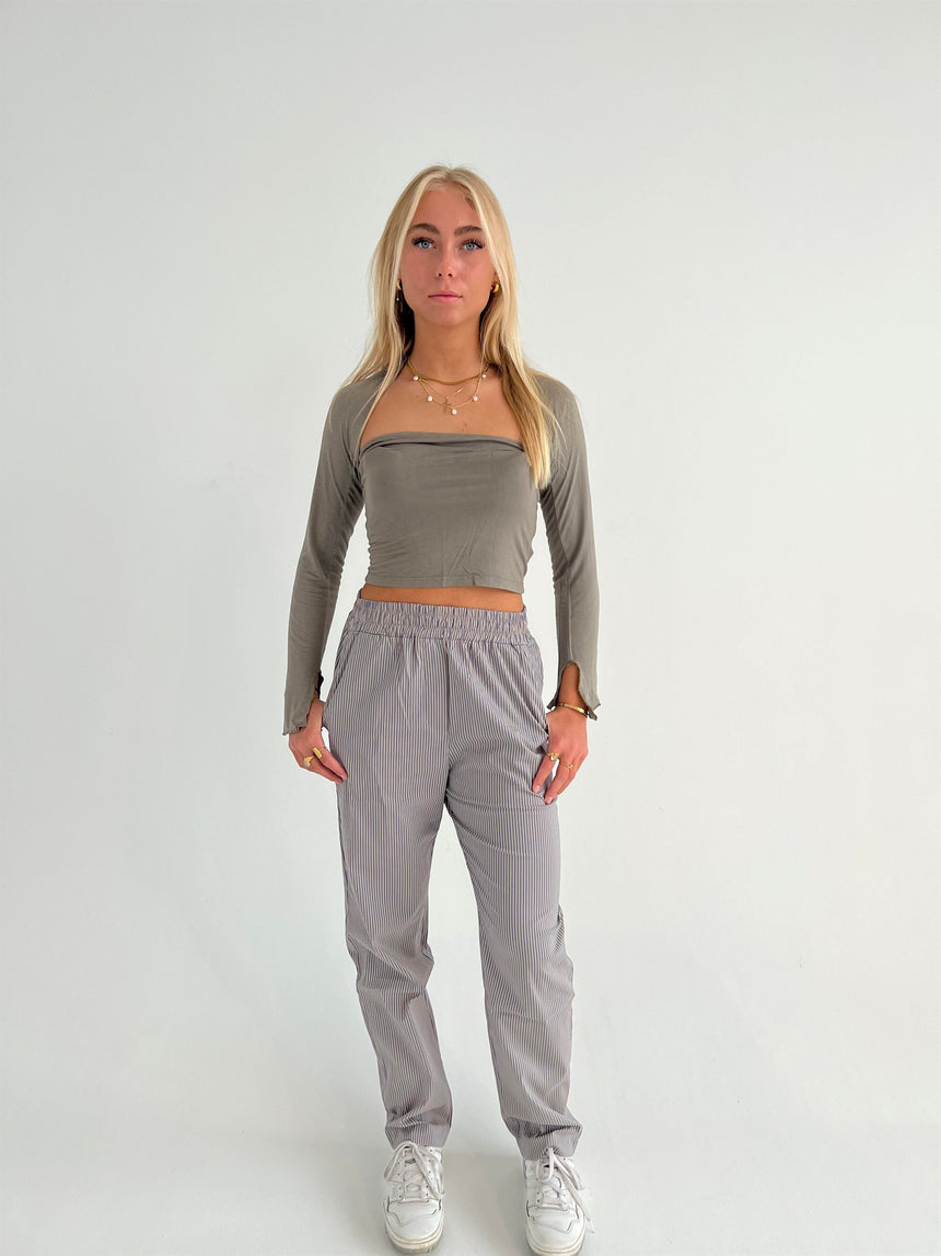 Day/night top - light brown