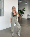 Statement pants - Khaki