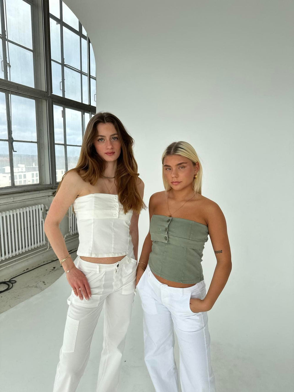 Kairo top - army green