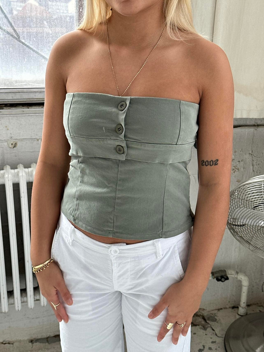 Kairo top - army green