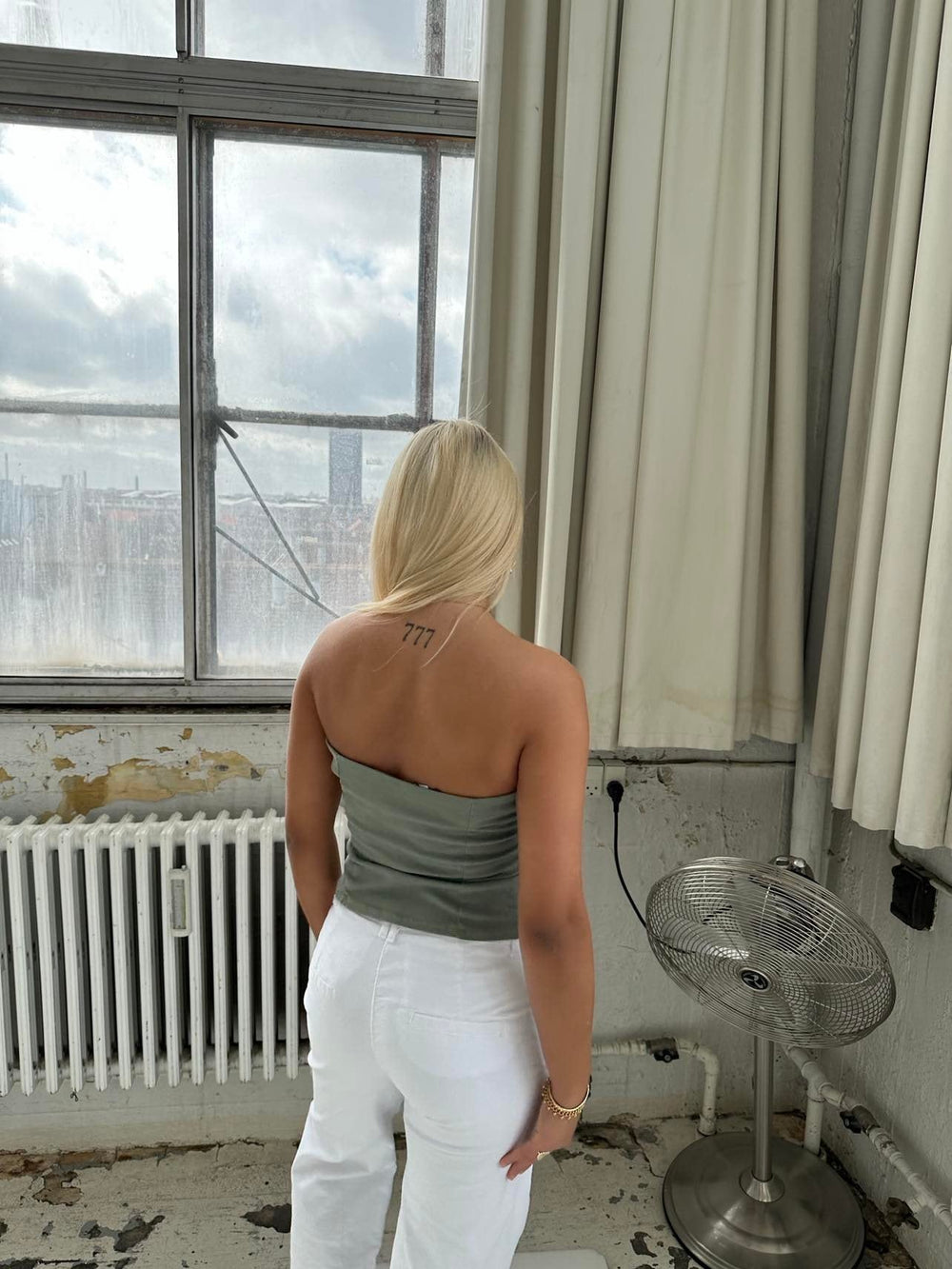 Kairo top - army green