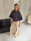 Wolvina 3/4 sleeve jacket - Grey