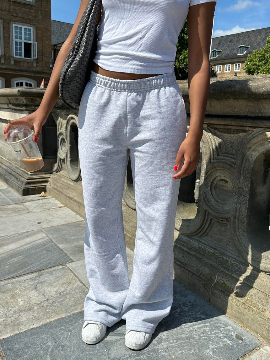 Cassie sweatpants - grey melange