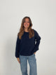 Genevieve oversized knit - Navy