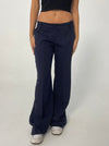 Britney low waisted suit pants - navy