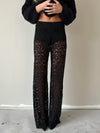 Marla lace pants - Black