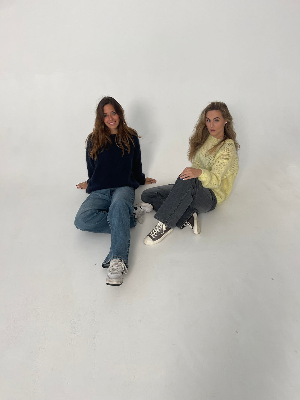 Genevieve oversized knit - Navy