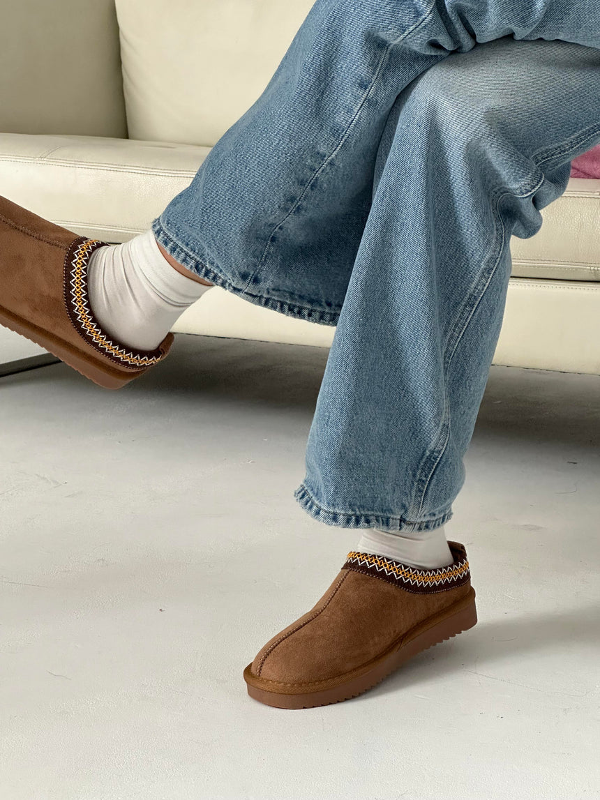 Juba teddy boots mini - Camel