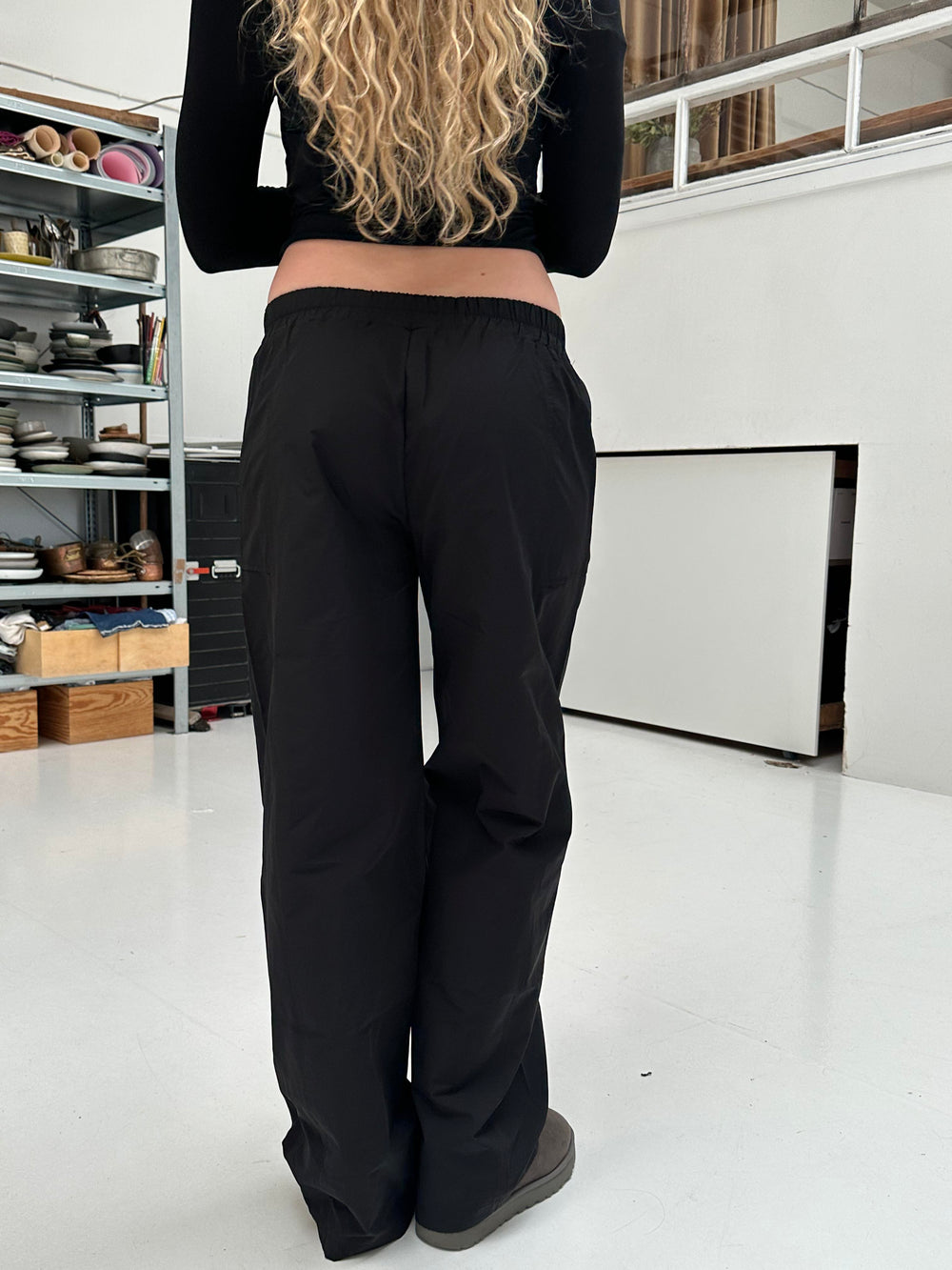 Tiff track pants - Black