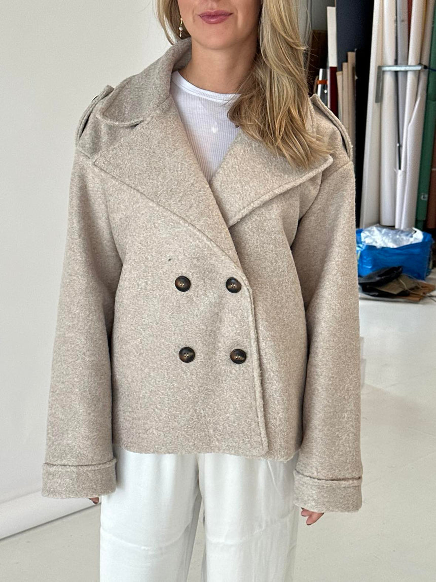 Nicole short coat - beige