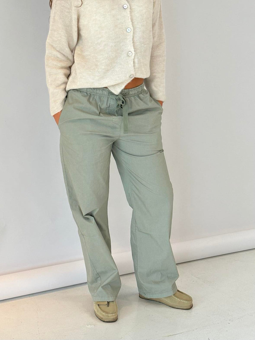 Thora straight pants - Green