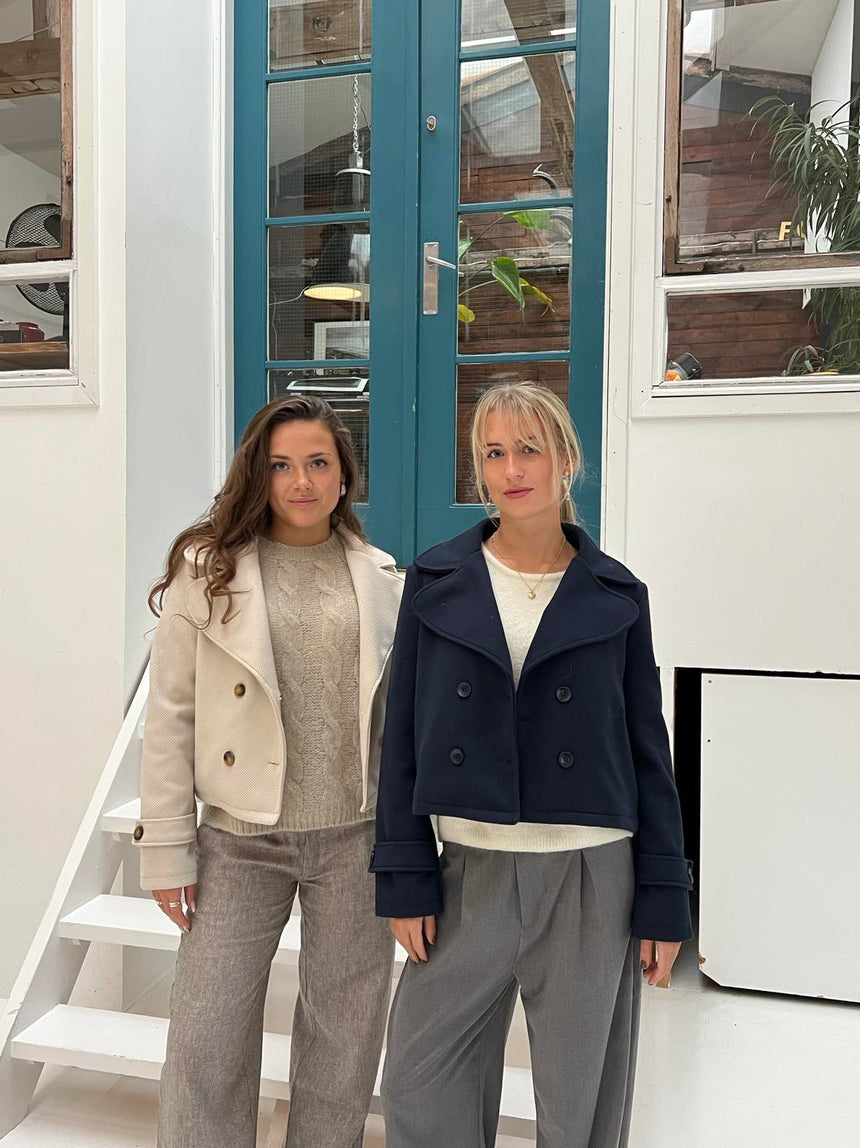 Maxima short coat - Beige