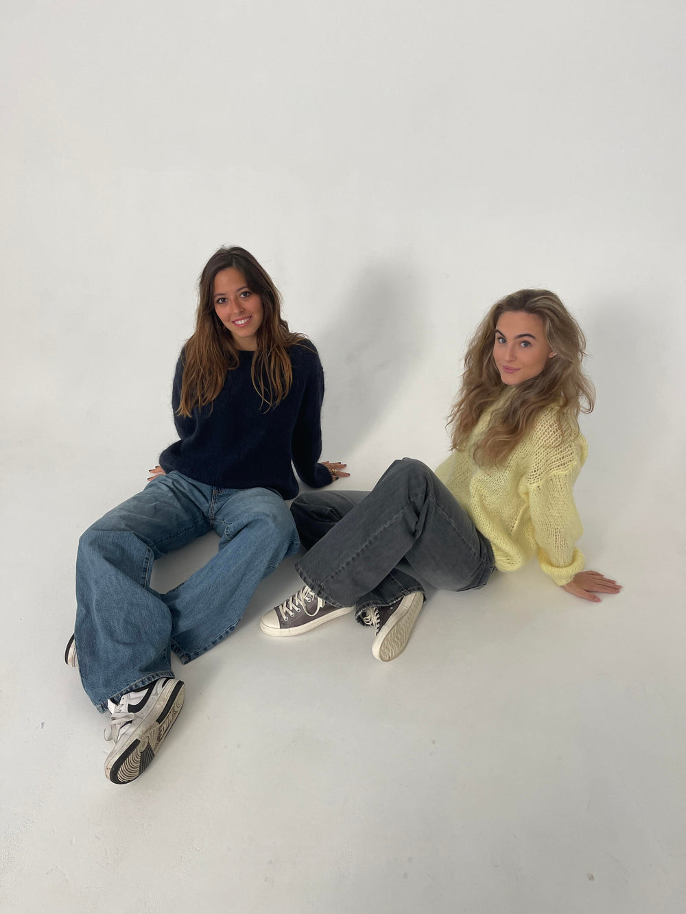 Genevieve oversized knit - Navy