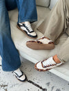 Apia sneakers with pattern - Black/white/grey