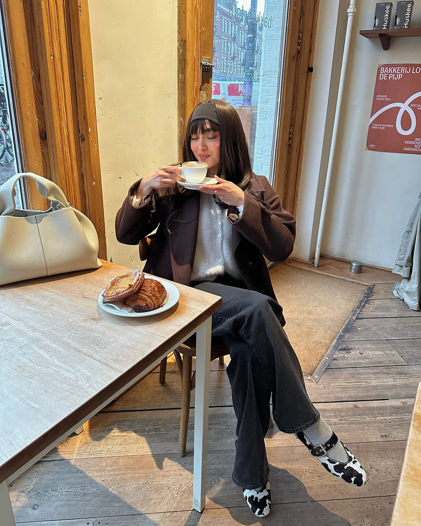 Ginalli coat - Dark brown