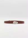 Core belt - Brown/silver