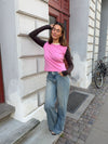 Ranaya blouse - Pink/brown/beige