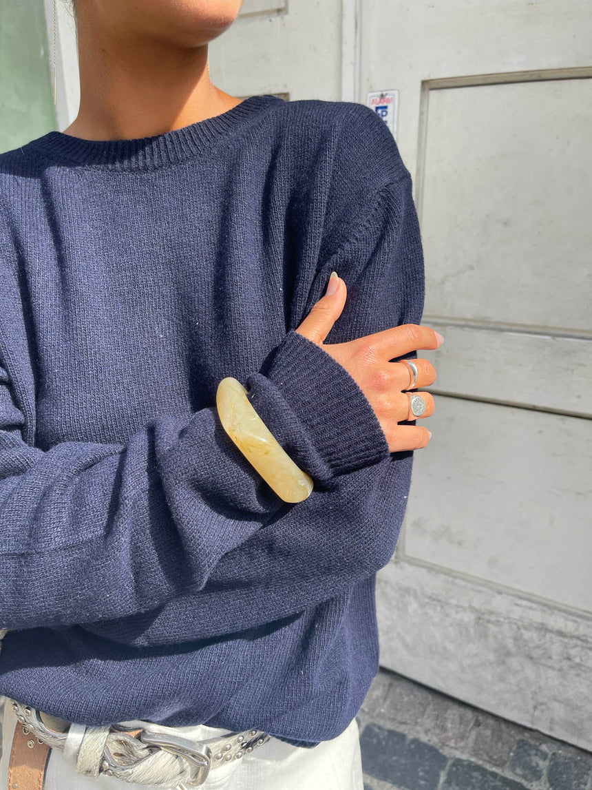 Lykke chunky bracelet – Light honey