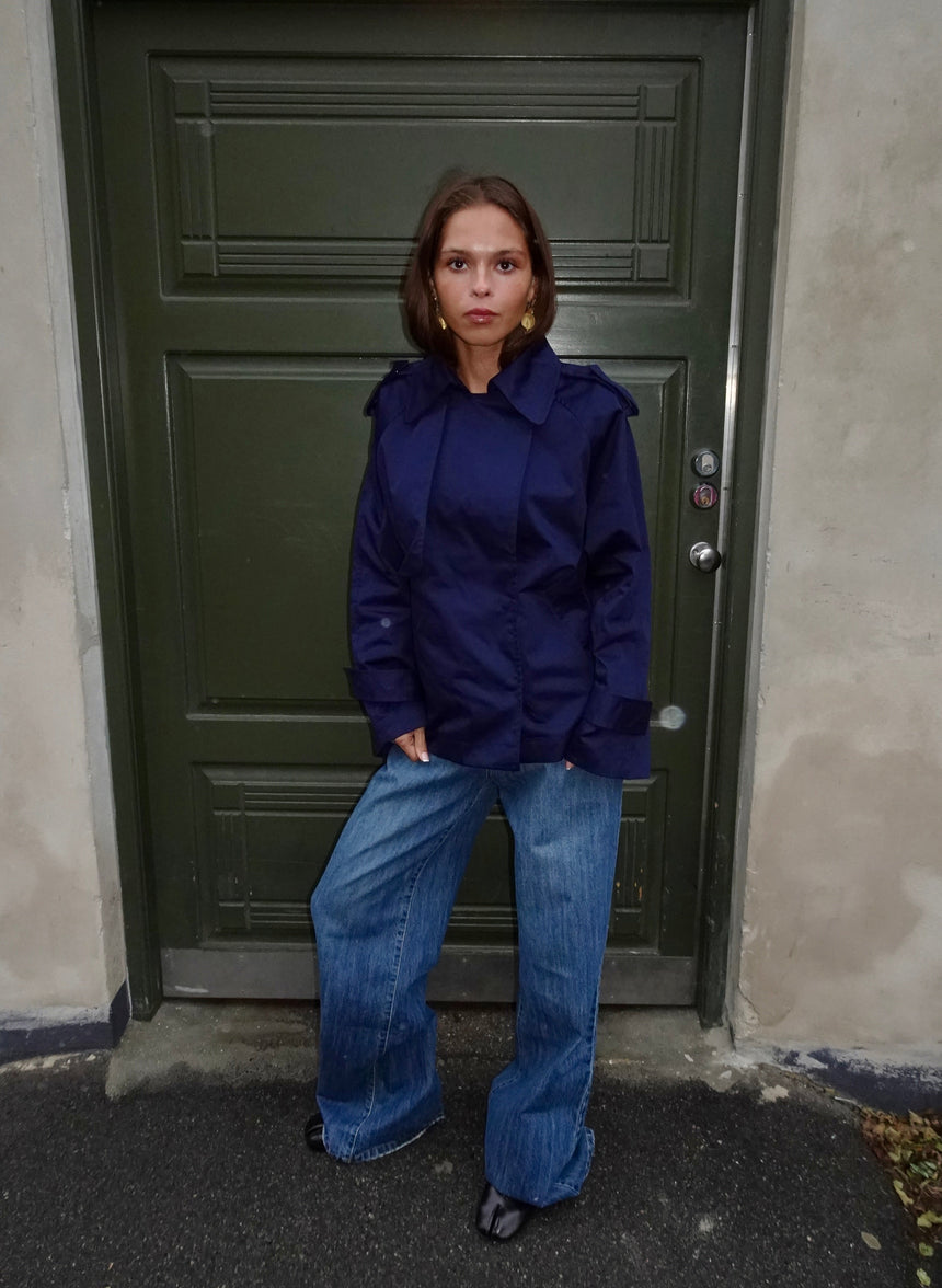 Tenny short trenchcoat - Navy