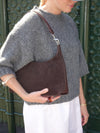 Lilu handbag - Brown/red