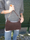 Lilu handbag - Brown/red