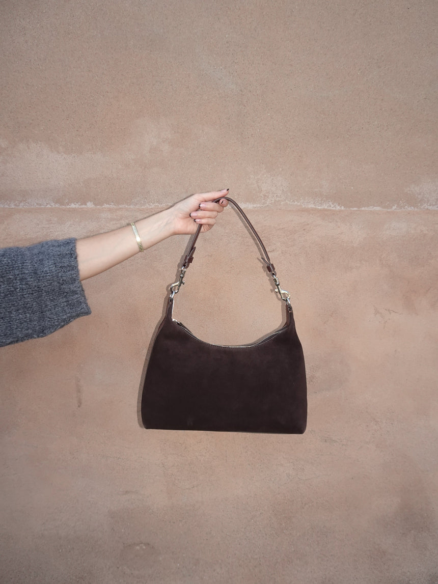 Lilu handbag - Brown/red