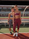 Elevate capri leggings - Berry