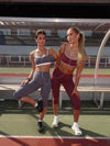 Elevate capri leggings - Stormy grey