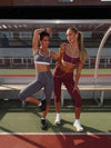 Elevate capri leggings - Stormy grey