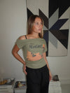 "Maneater" t-shirt - Khaki