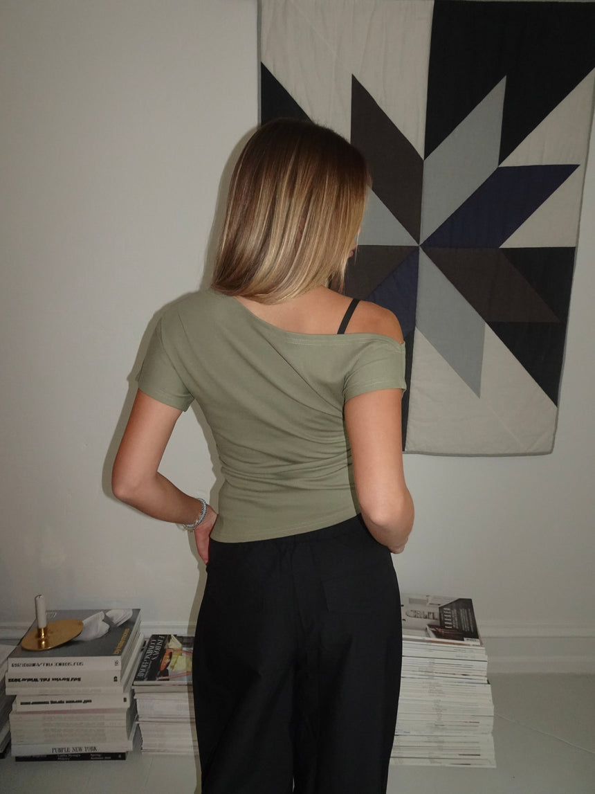 "Maneater" t-shirt - Khaki