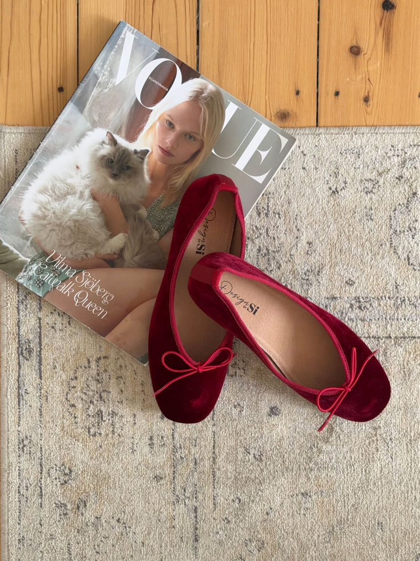 Maelle ballerina - Red
