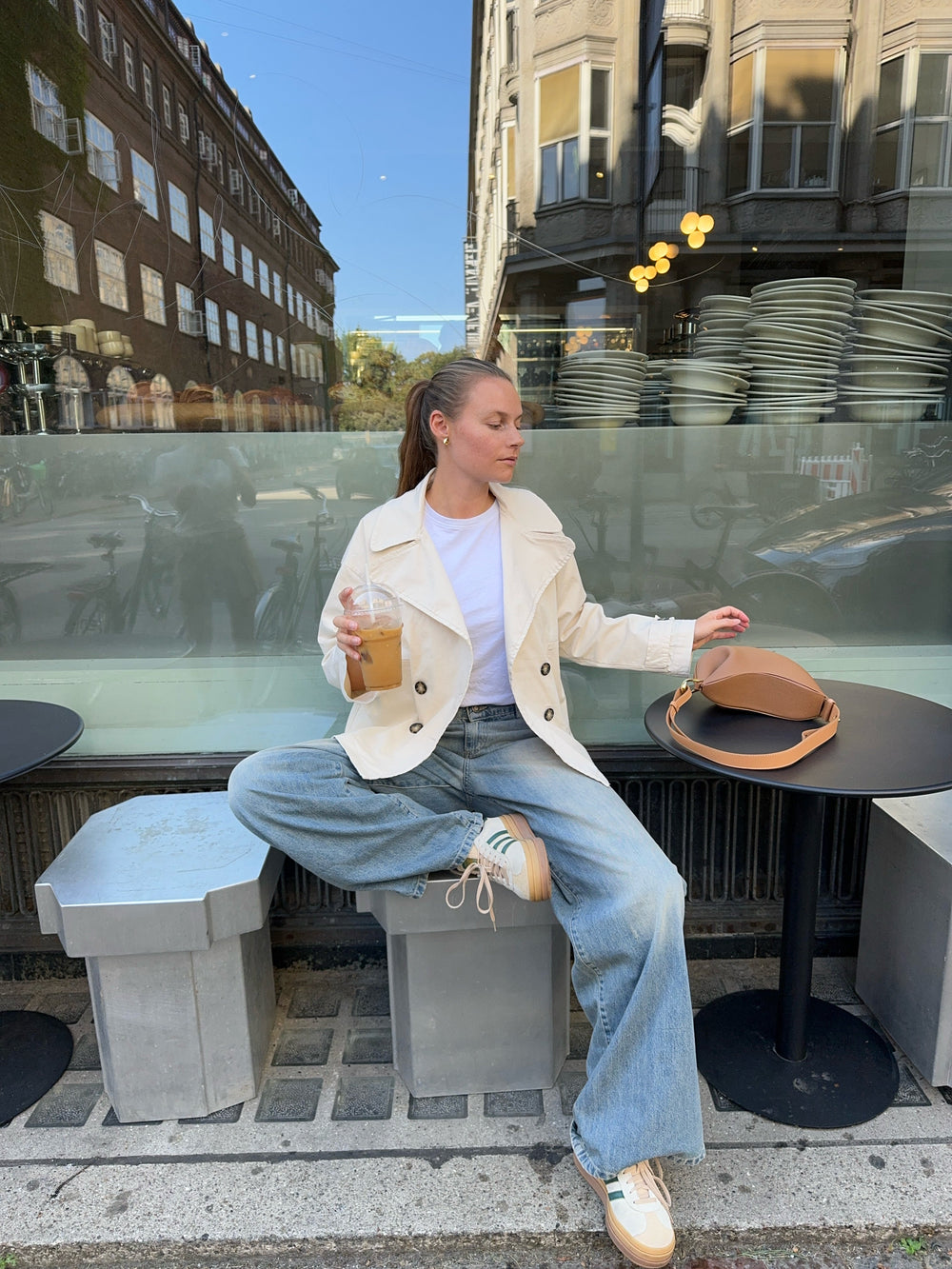 Mathilde Ravn jeans - Medium blue