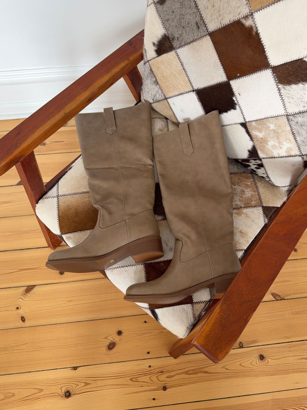 Justina tall boots - Taupe