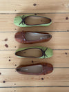 Manja ballerina - Green/brown