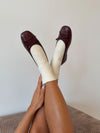 Tessa ballerina with bow - Brun