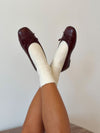 Tessa ballerina with bow - Brun