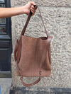 Sile shoulder bag - Brown