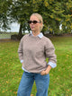 Orla knit blouse - Taupe