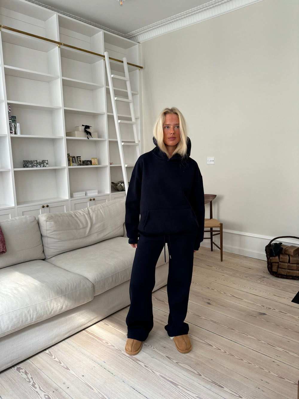 Anelise hoodie - Navy