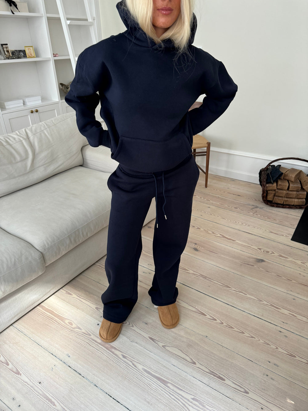 Anelise hoodie - Navy