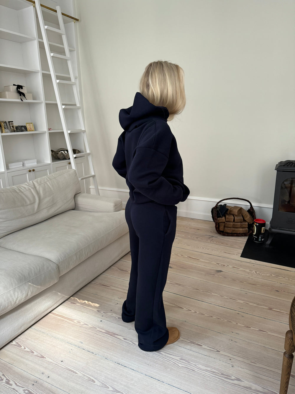 Anelise hoodie - Navy