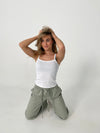 Thora straight pants - Green
