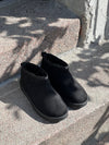 Malabo teddy boots short - Black