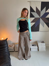 Tabea pants with belt - Taupe